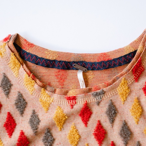 Free People Cropped Shirt - Picture 2 of 6